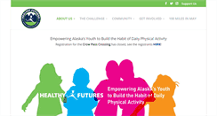 Desktop Screenshot of healthyfuturesak.org